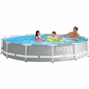 Intex 26712 Swimming Pool Set Frame Prism Ø366 X 76 Cm Pumpe Schwimmbecken Pool 11
